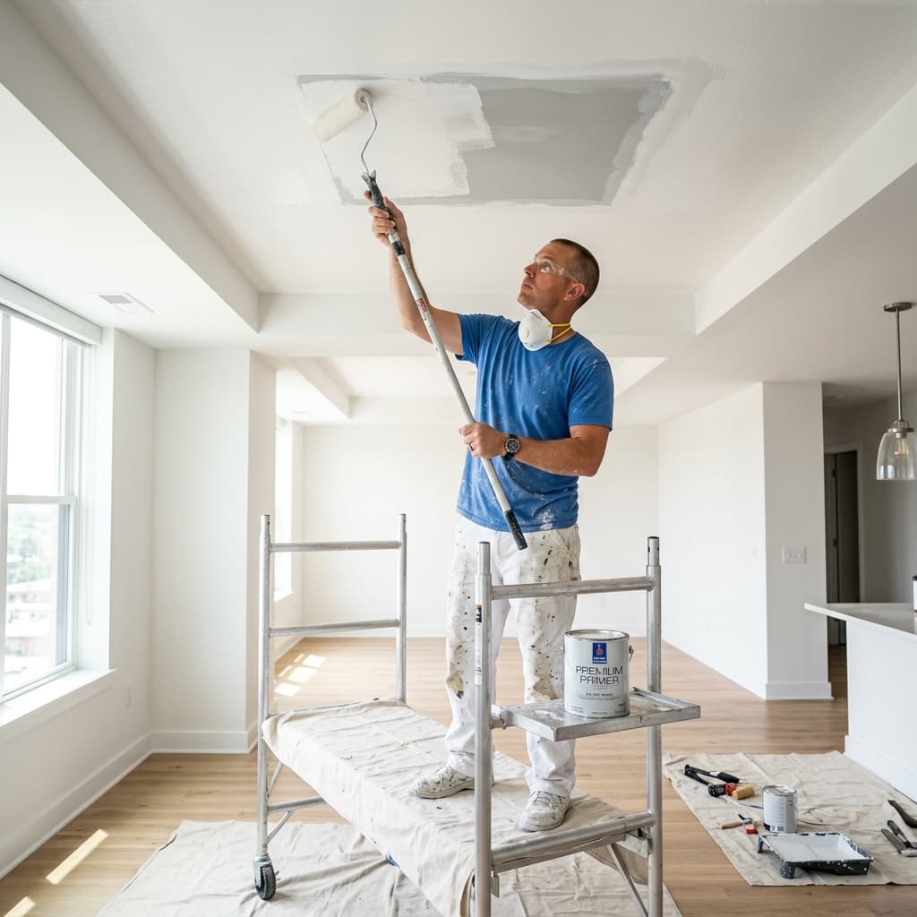 Peinture après un dégât des eaux à Orléans : assurance et démarches