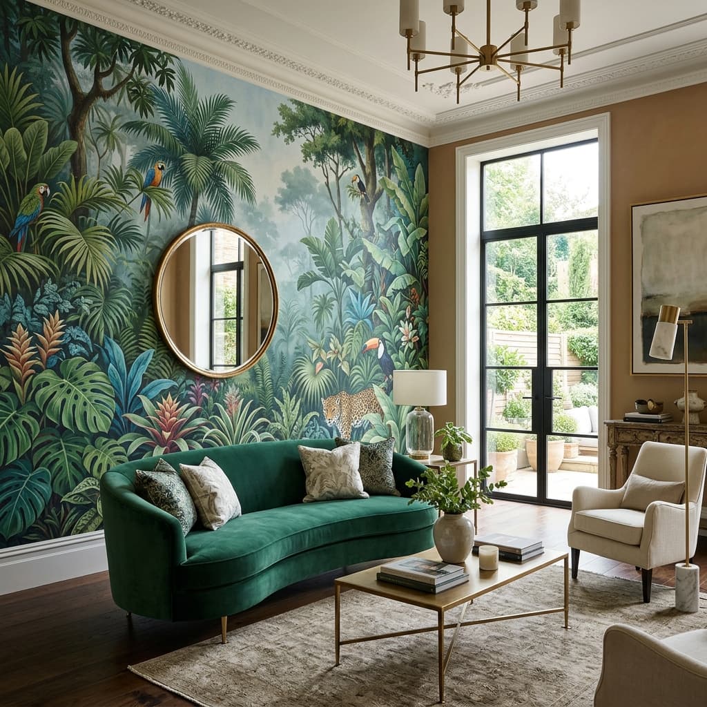 Papier peint panoramique : la tendance déco 2026 pour votre salon